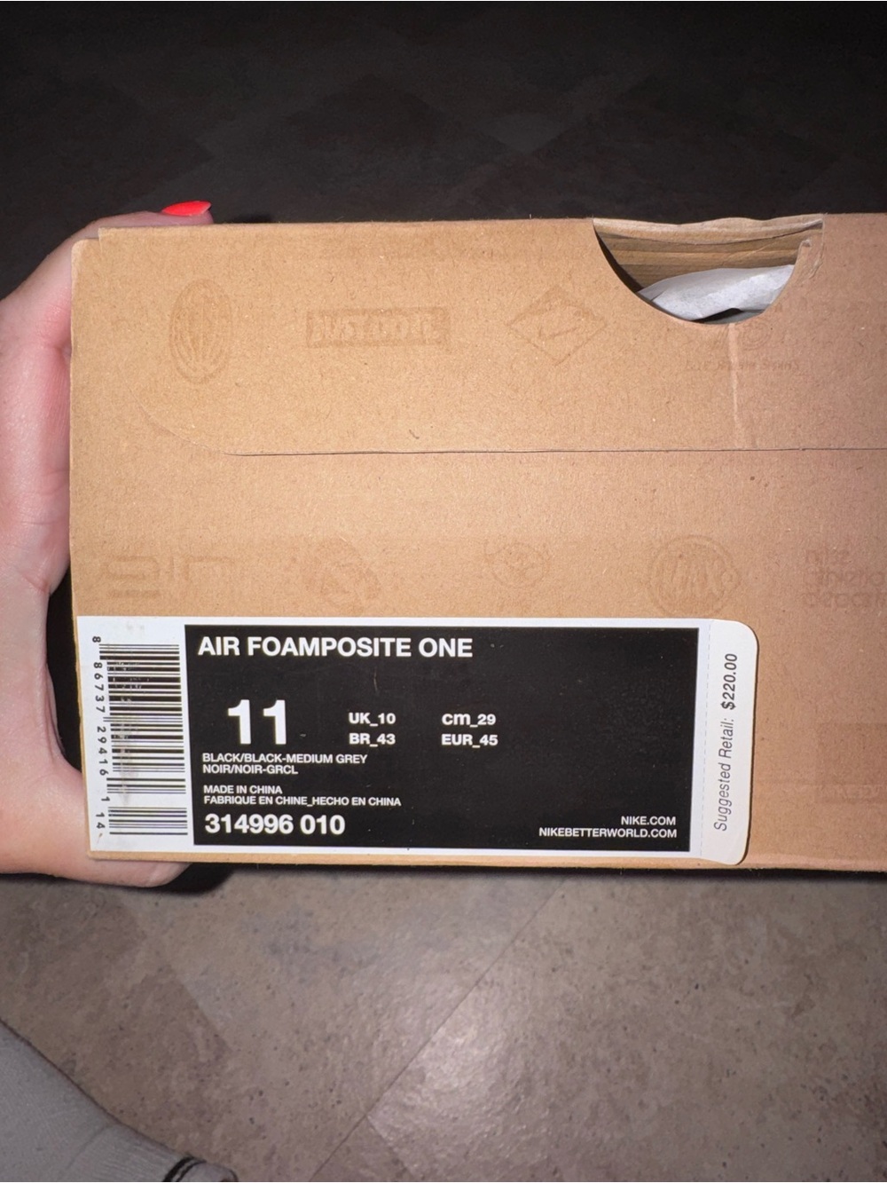Nike Black Foamposite - Picture 4 of 4